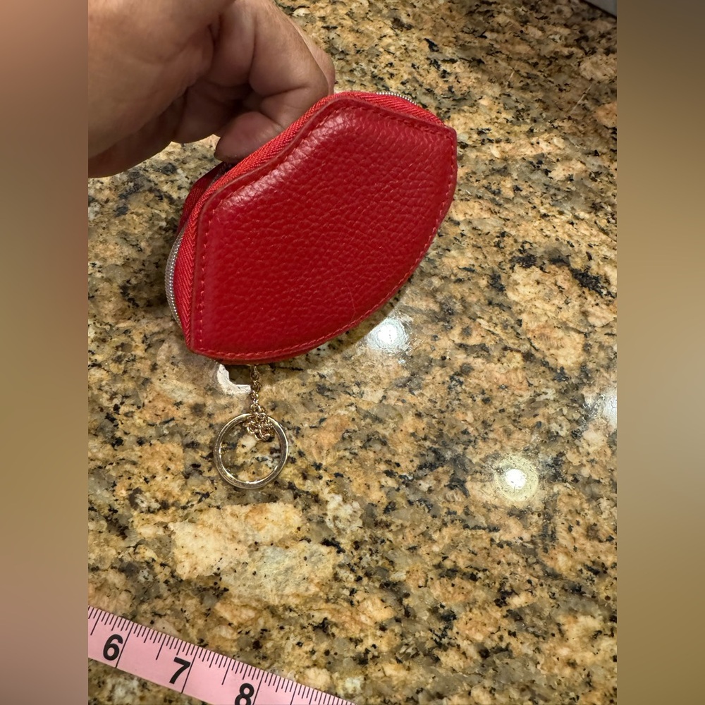 New Authentic Pandora Valentine 2018 Red Lips Coin Purse - Picture 5 of 5